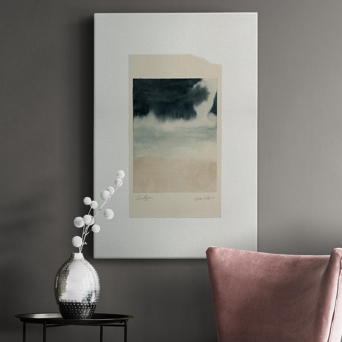 Storm Rolls In I Premium Gallery Wrapped Canvas - Ready to Hang