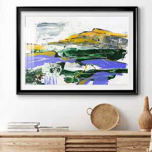 Silent Mountain VI - Modern Framed Art Print