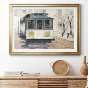Cable Town - Modern Framed Art Print