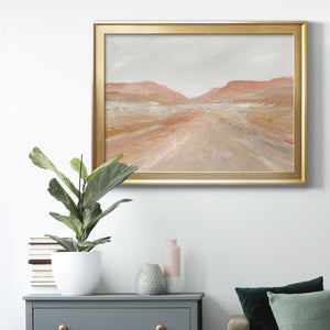 Road To Sedona - Modern Framed Canvas Print
