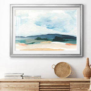 Pastel Vista II - Modern Framed Art Print