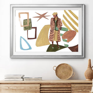 Vintage Vibes I - Modern Framed Art Print