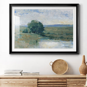 Riverbank Impression I - Modern Framed Art Print