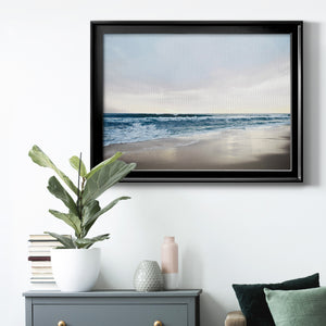 Shimmering Dawn - Modern Framed Canvas Print