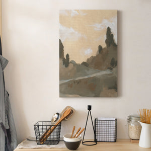 Hillside Walking Path V - Canvas Art Print