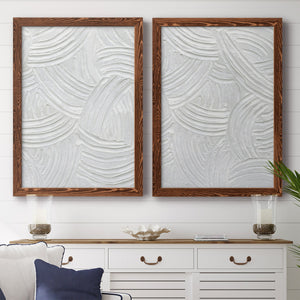 Sandstone Grooves I - Premium Framed Canvas 2 Piece Set - Ready to Hang