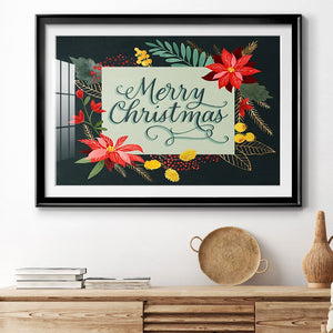 Bright Christmas Night  I Premium Framed Print - Ready to Hang