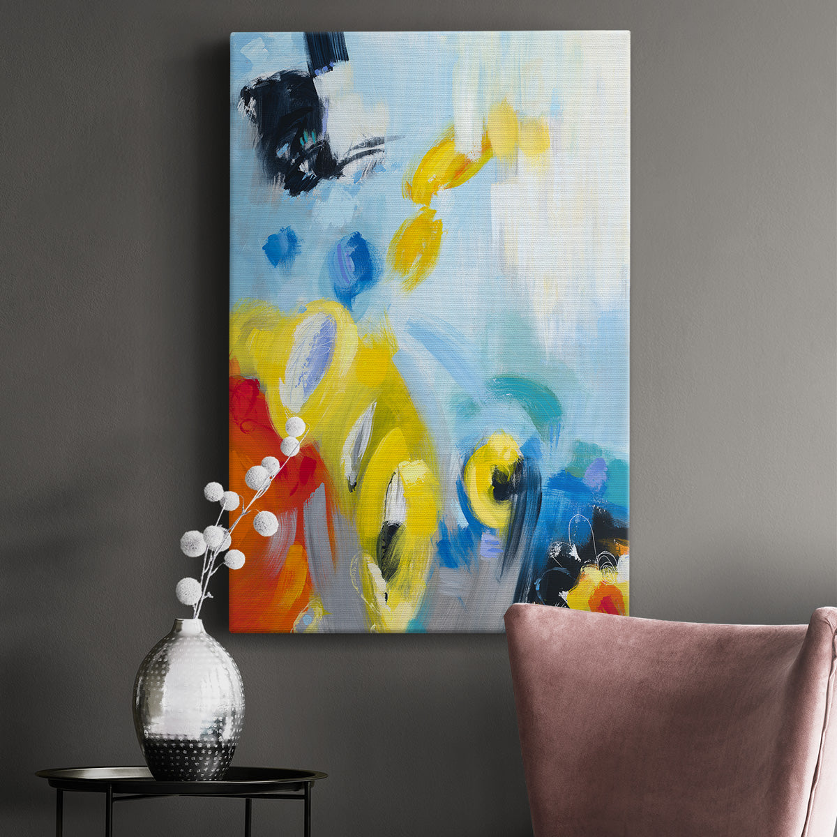 In the Loop III Premium Gallery Wrapped Canvas - Ready to Hang