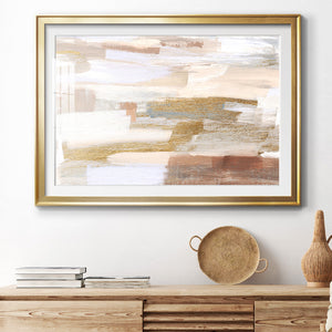 Gold Quartz II - Modern Framed Art Print