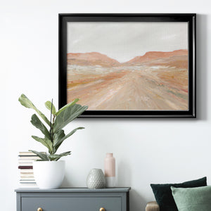 Road To Sedona - Modern Framed Canvas Print