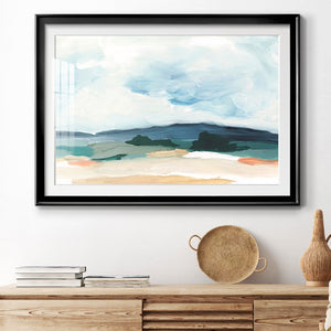 Pastel Vista II - Modern Framed Art Print