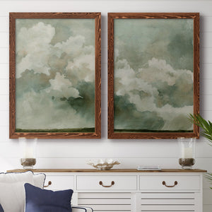 Coming Rain I - Barnwood Framed Canvas Set