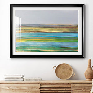 Parallel Striae I - Modern Framed Art Print