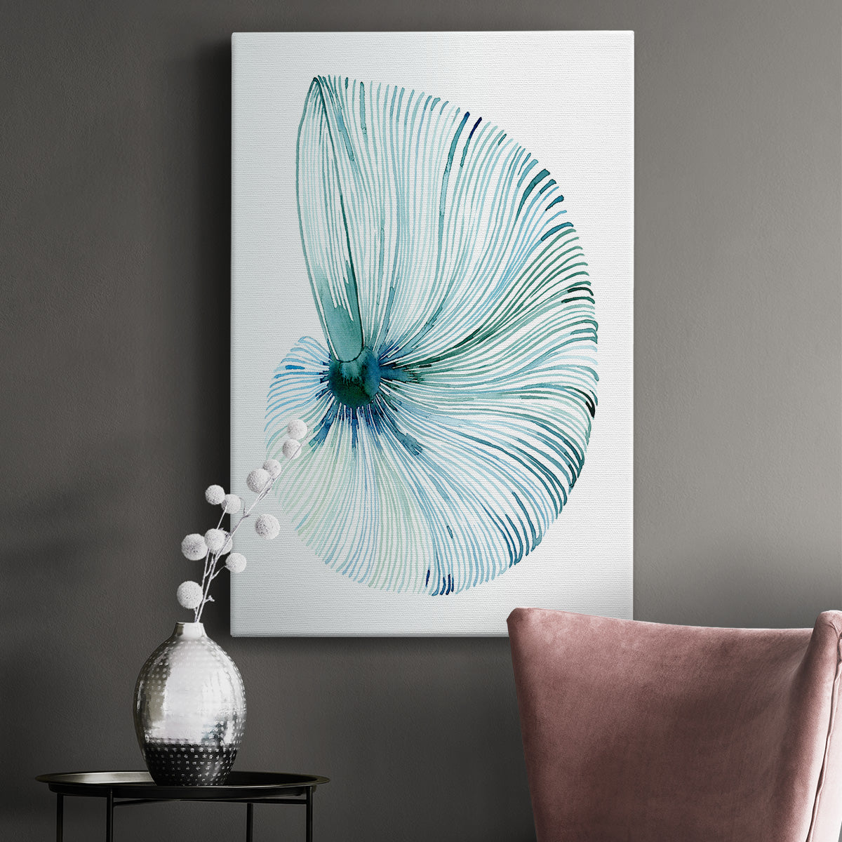 Eye of the Ocean I Premium Gallery Wrapped Canvas - Ready to Hang