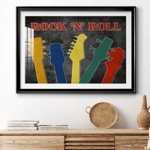 Rock and Roll - Modern Framed Art Print