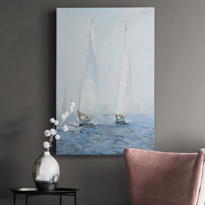 Sailing Upwind II - Canvas Art Print