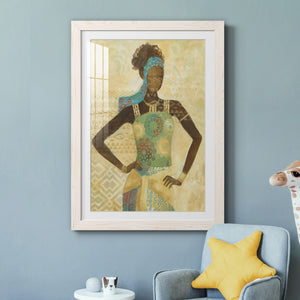 Tribal Vision I - Barnwood Framed Art Print