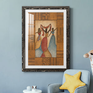 Rhythm - Barnwood Framed Art Print