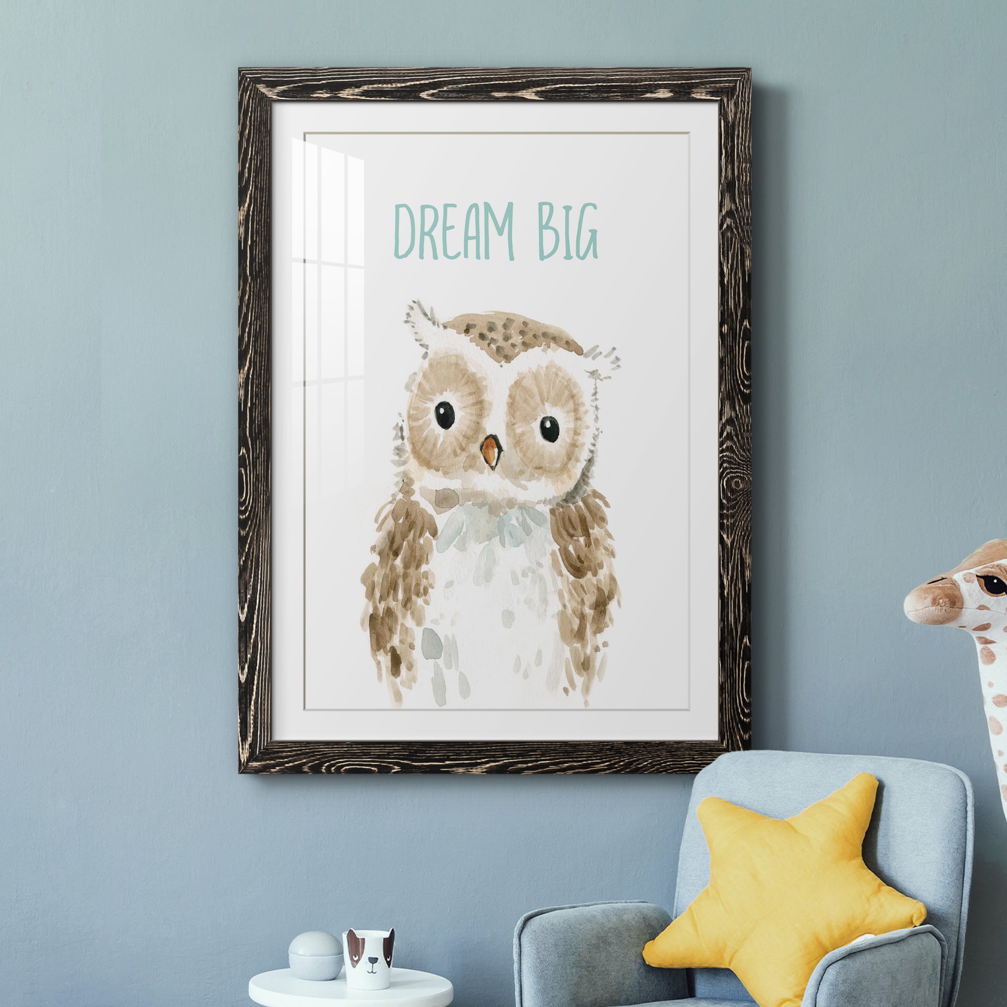 Dream Big Owl - Barnwood