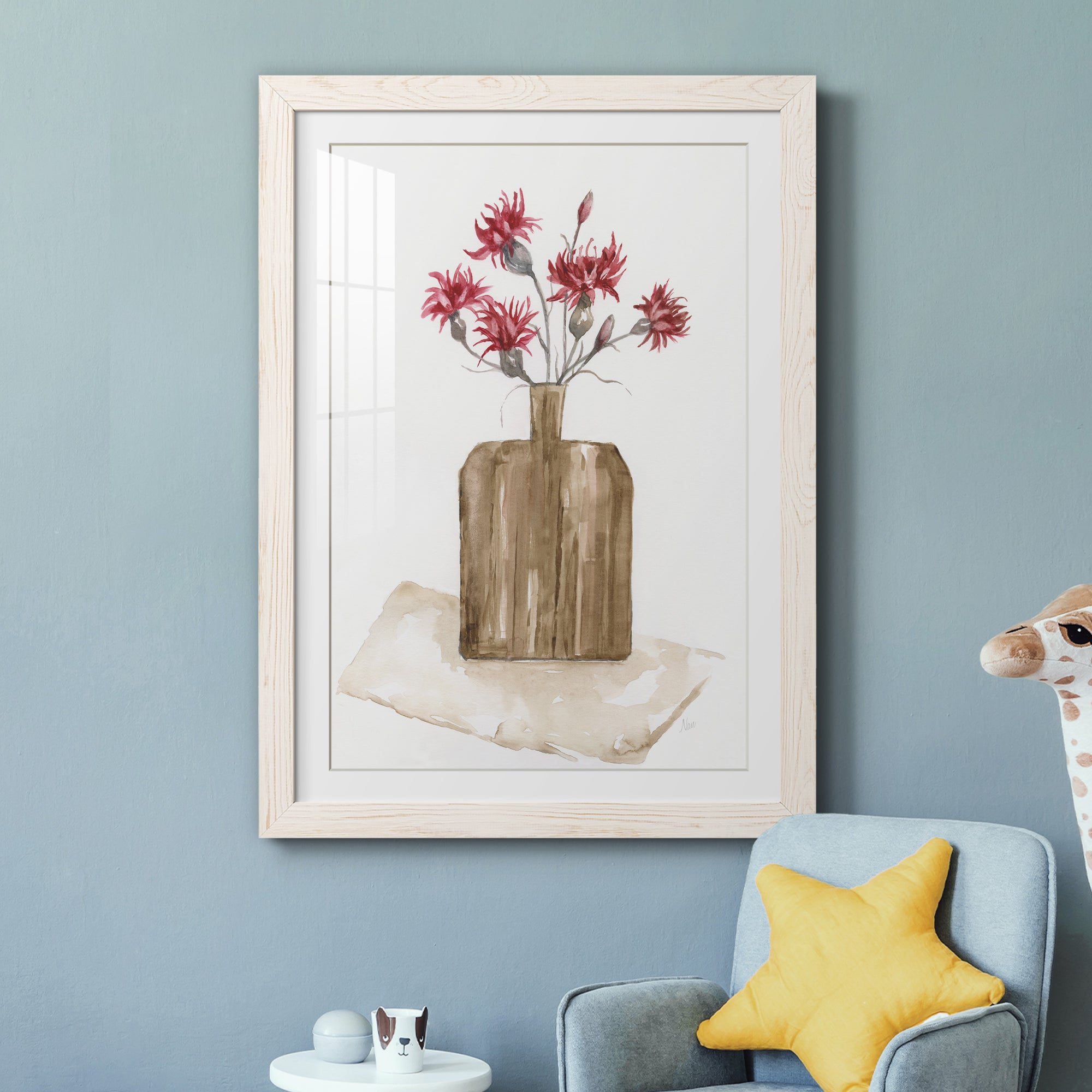 Simply Country I - Barnwood Framed Art Print