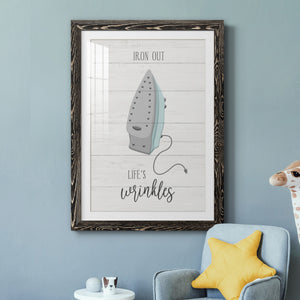 Iron Out - Premium Framed Print - Distressed Barnwood Frame - Ready to Hang