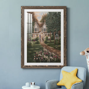 Carolina Evening I - Barnwood Framed Art Print