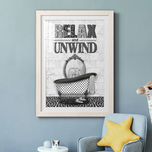 Relax and Unwind - Barnwood Framed Art Print
