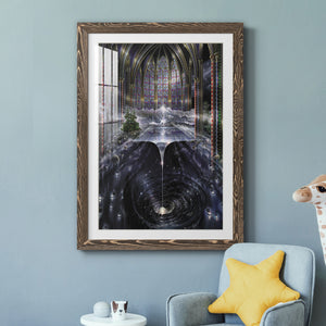 Genesis I - Barnwood Framed Art Print