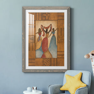 Rhythm - Barnwood Framed Art Print