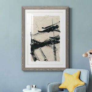 Lines Crossed II - Premium Framed Print - Distressed Barnwood Frame - Ready to Hang