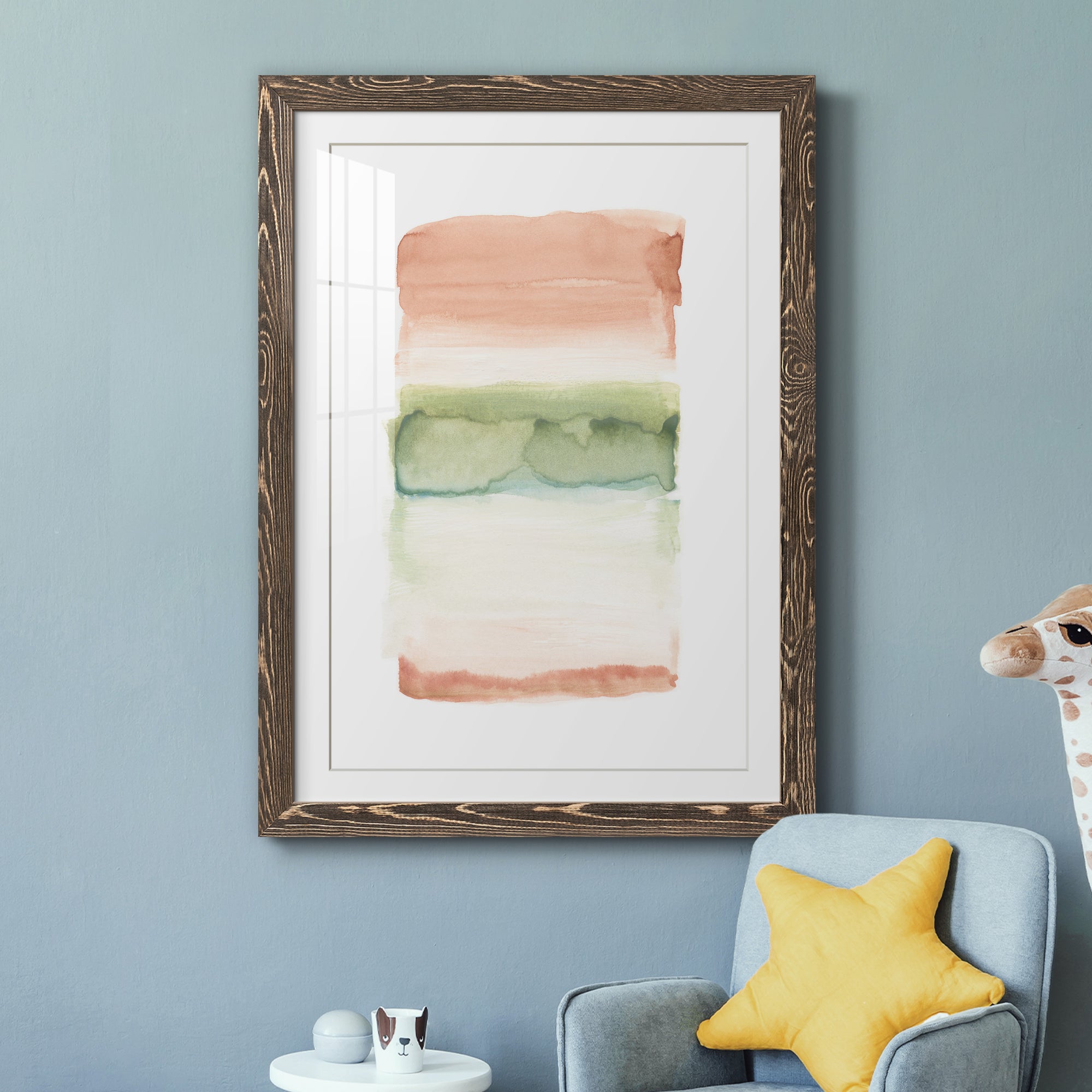 Skye II - Premium Framed Print - Distressed Barnwood Frame - Ready to Hang