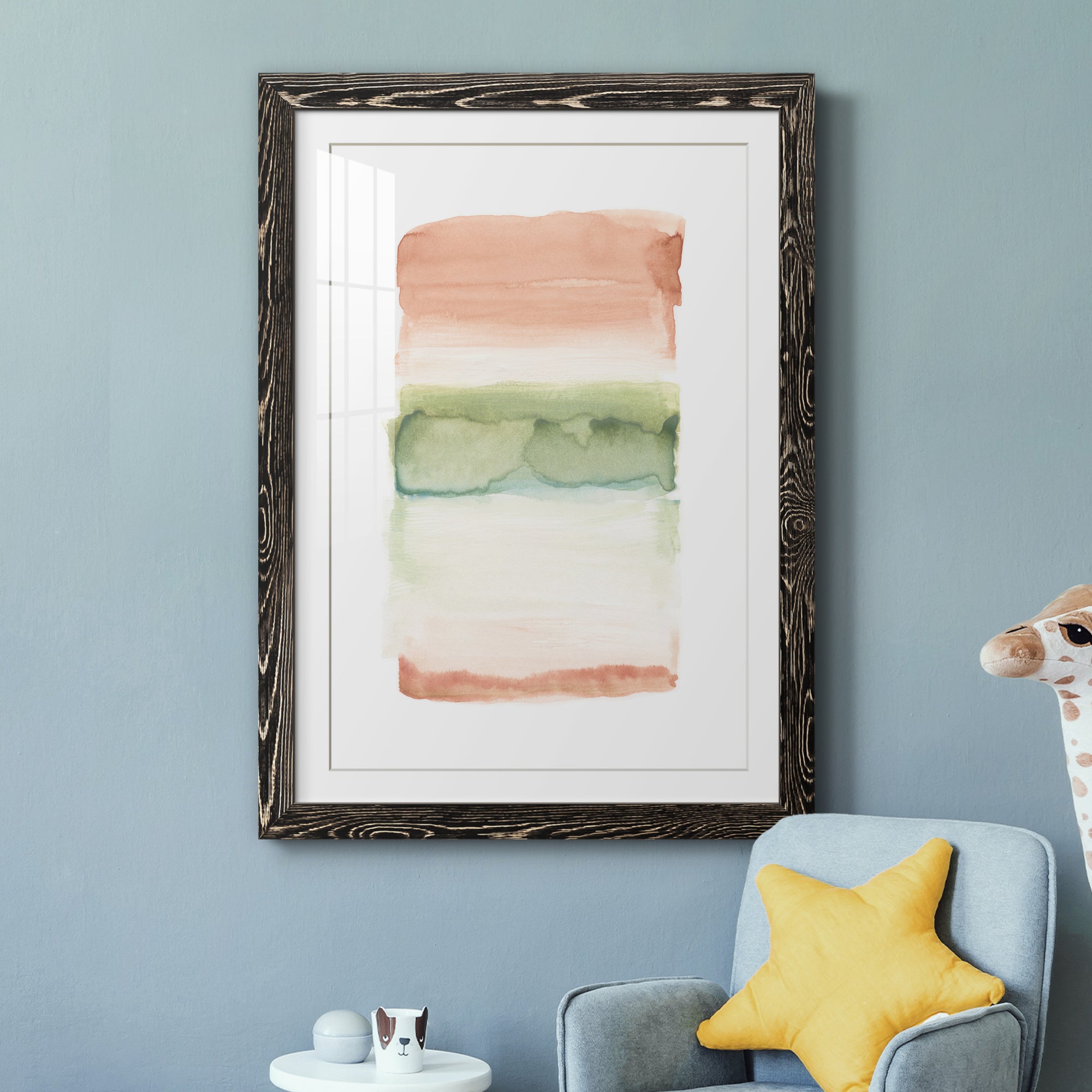 Skye II - Premium Framed Print - Distressed Barnwood Frame - Ready to Hang