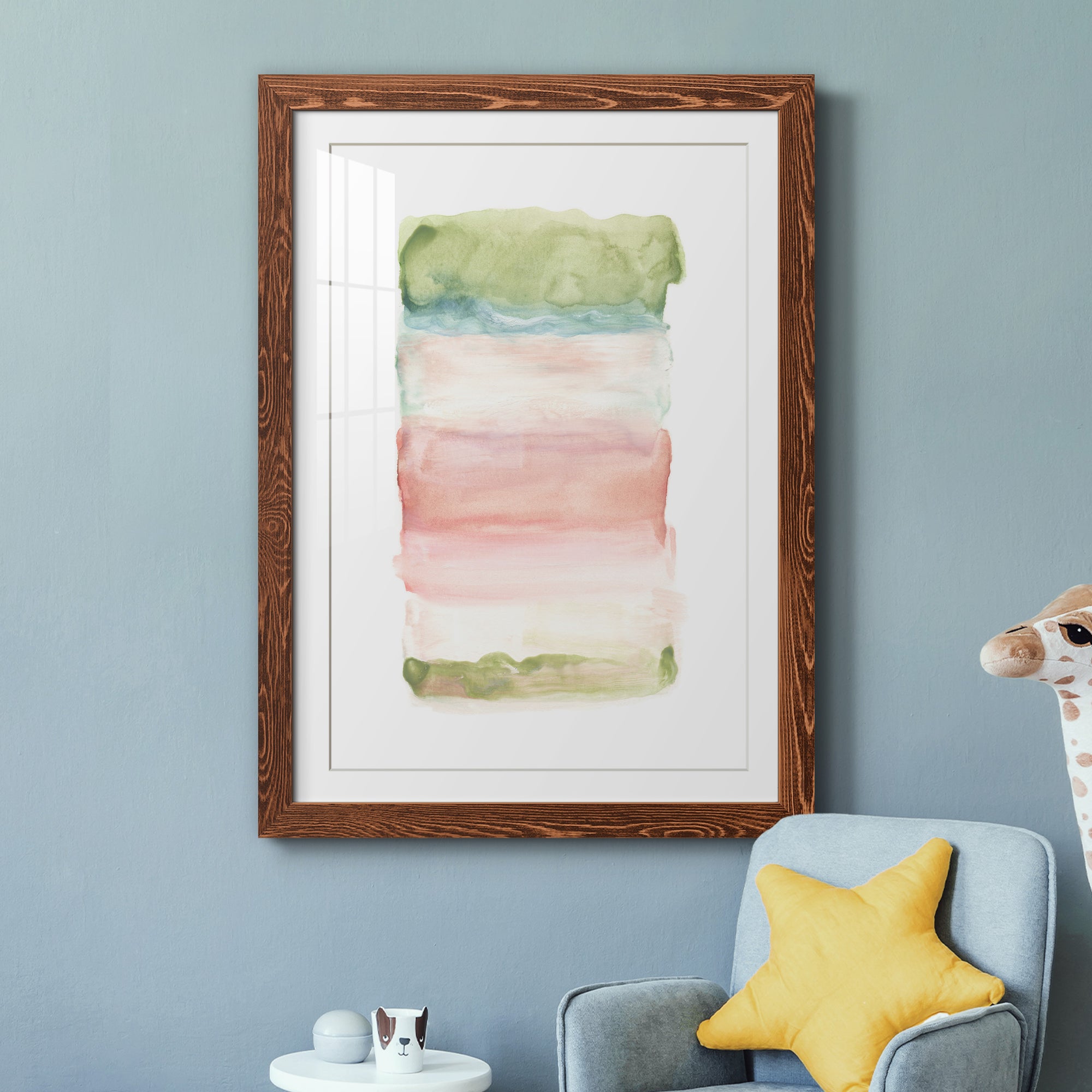 Skye III - Premium Framed Print - Distressed Barnwood Frame - Ready to Hang