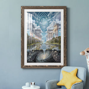 Genesis II - Barnwood Framed Art Print