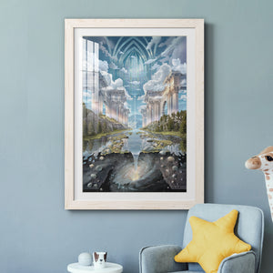 Genesis II - Barnwood Framed Art Print