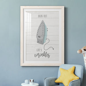 Iron Out - Premium Framed Print - Distressed Barnwood Frame - Ready to Hang