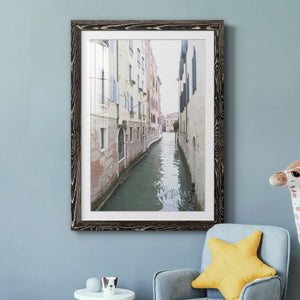 Venice Canal II - Premium Framed Print - Distressed Barnwood Frame - Ready to Hang