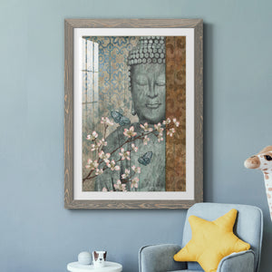 Buddha - Barnwood Framed Art Print