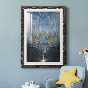 Solace - Barnwood Framed Art Print