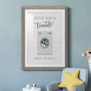 Tumble - Premium Framed Print - Distressed Barnwood Frame - Ready to Hang