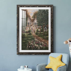 Carolina Evening I - Barnwood Framed Art Print