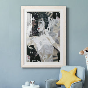 Runway Star - Barnwood Framed Art Print