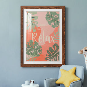 Take Time - Premium Framed Print - Distressed Barnwood Frame - Ready to Hang