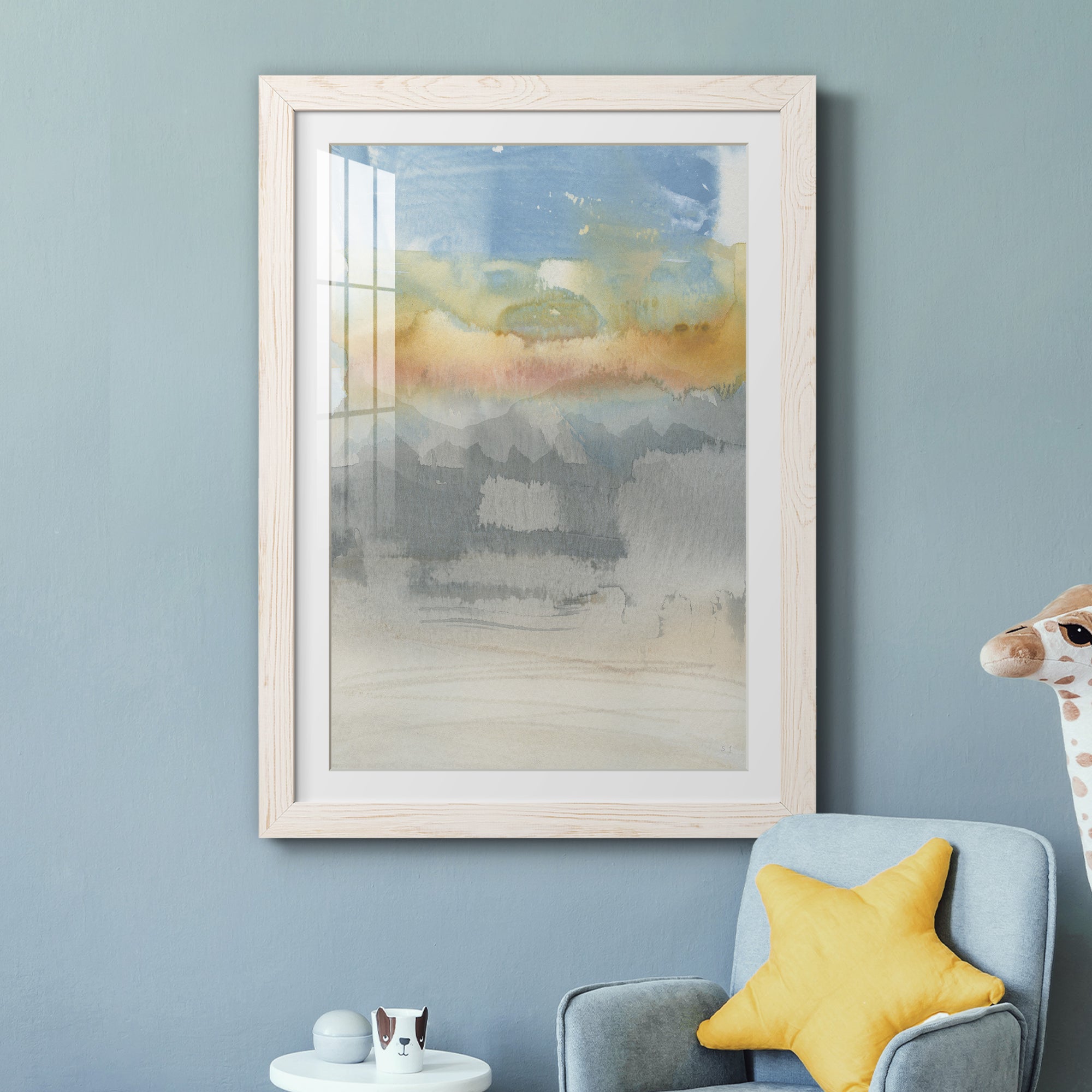 High Desert Sunset II - Premium Framed Print - Distressed Barnwood Frame - Ready to Hang