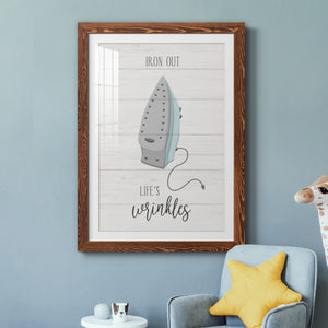 Iron Out - Premium Framed Print - Distressed Barnwood Frame - Ready to Hang