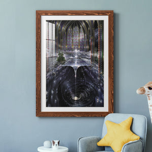 Genesis I - Barnwood Framed Art Print