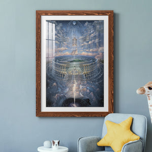 Solace II - Barnwood Framed Art Print