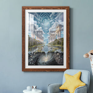Genesis II - Barnwood Framed Art Print