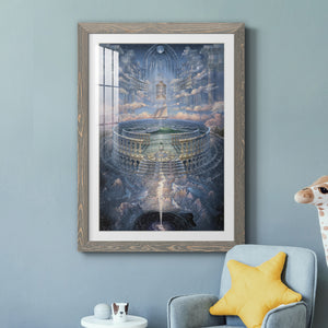 Solace II - Barnwood Framed Art Print