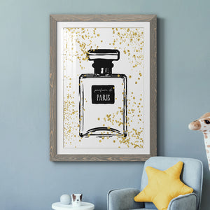 Glitter Perfume I - Barnwood Framed Art Print